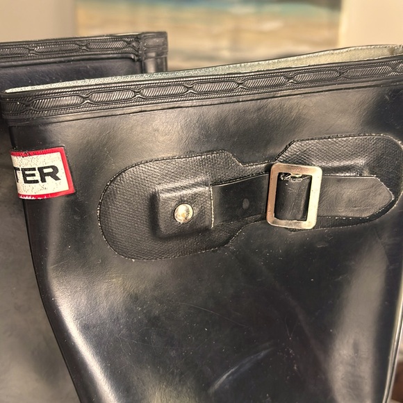 Hunter Rain boots Black Wellies - Picture 3 of 12